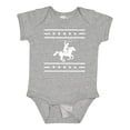 thumbnail image 1 of Inktastic Cowboy Silhouette Team Roping Rodeo Boys or Girls Baby Bodysuit, 1 of 5