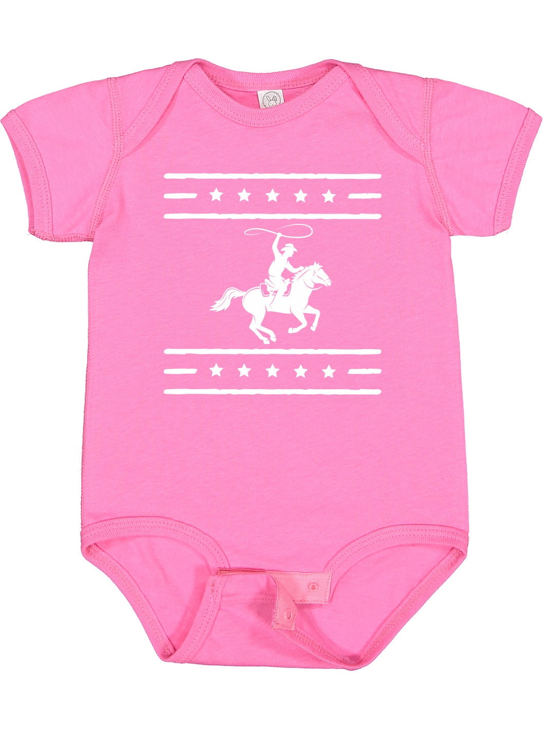 Inktastic Cowboy Silhouette Team Roping Rodeo Boys or Girls Baby ...