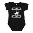 thumbnail image 1 of Inktastic Cowboy Silhouette Team Roping Rodeo Boys or Girls Baby Bodysuit, 1 of 5