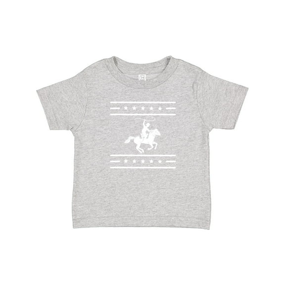 Inktastic Cowboy Silhouette Team Roping Rodeo Boys or Girls Baby T-Shirt