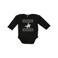 thumbnail image 1 of Inktastic Cowboy Silhouette Team Roping Rodeo Boys or Girls Long Sleeve Baby Bodysuit, 1 of 5