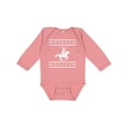 thumbnail image 1 of Inktastic Cowboy Silhouette Team Roping Rodeo Boys or Girls Long Sleeve Baby Bodysuit, 1 of 5