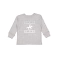 thumbnail image 1 of Inktastic Cowboy Silhouette Team Roping Rodeo Boys or Girls Long Sleeve Toddler T-Shirt, 1 of 5