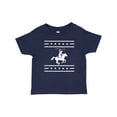 thumbnail image 1 of Inktastic Cowboy Silhouette Team Roping Rodeo Boys or Girls Toddler T-Shirt, 1 of 5