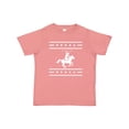 thumbnail image 1 of Inktastic Cowboy Silhouette Team Roping Rodeo Boys or Girls Toddler T-Shirt, 1 of 5