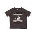 thumbnail image 1 of Inktastic Cowboy Silhouette Team Roping Rodeo Boys or Girls Toddler T-Shirt, 1 of 5