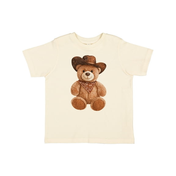 Inktastic Cowboy Teddy Bear Bandana Kids Boys or Girls Toddler T-Shirt