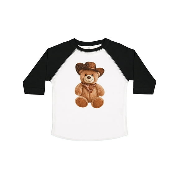 Inktastic Cowboy Teddy Bear Bandana Kids Boys or Girls Toddler T-Shirt