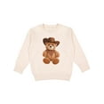 thumbnail image 1 of Inktastic Cowboy Teddy Bear Bandana Kids Toddler Sweatshirt, 1 of 4