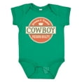 thumbnail image 1 of Inktastic Cowboy Vintage Logo Boys Baby Bodysuit, 1 of 5
