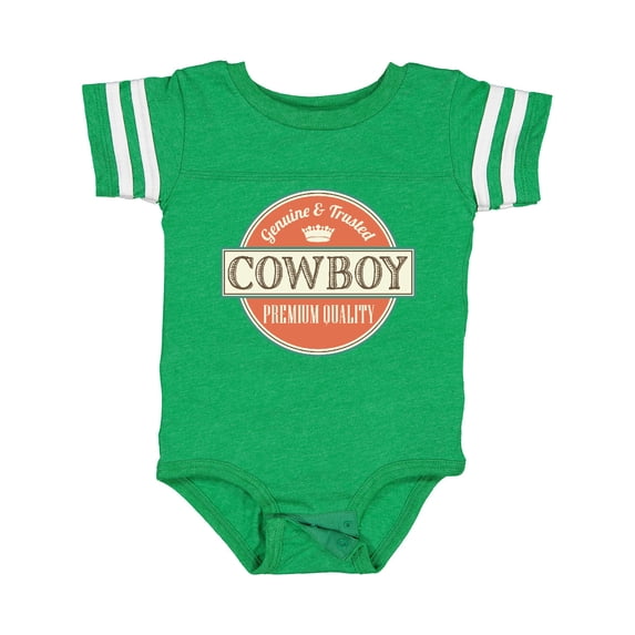 Inktastic Cowboy Vintage Logo Boys Baby Bodysuit