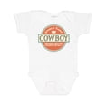 thumbnail image 1 of Inktastic Cowboy Vintage Logo Boys Baby Bodysuit, 1 of 5
