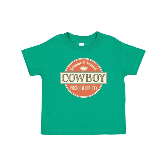Inktastic Cowboy Vintage Logo Boys Baby T-Shirt