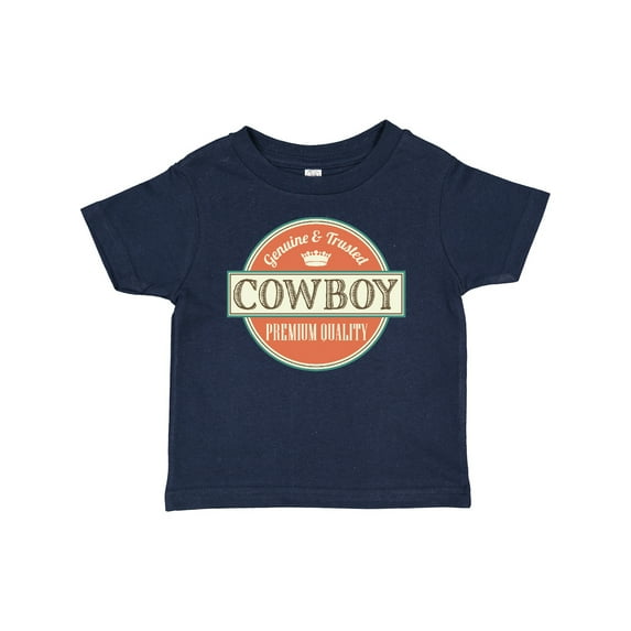 Inktastic Cowboy Vintage Logo Boys Baby T-Shirt