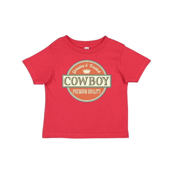 Inktastic Cowboy Vintage Logo Boys Baby T-Shirt