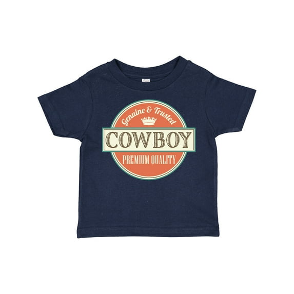 Inktastic Cowboy Vintage Logo Boys Toddler T-Shirt