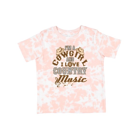 Inktastic Cowgirl Country Music Lover Girls Toddler T-Shirt