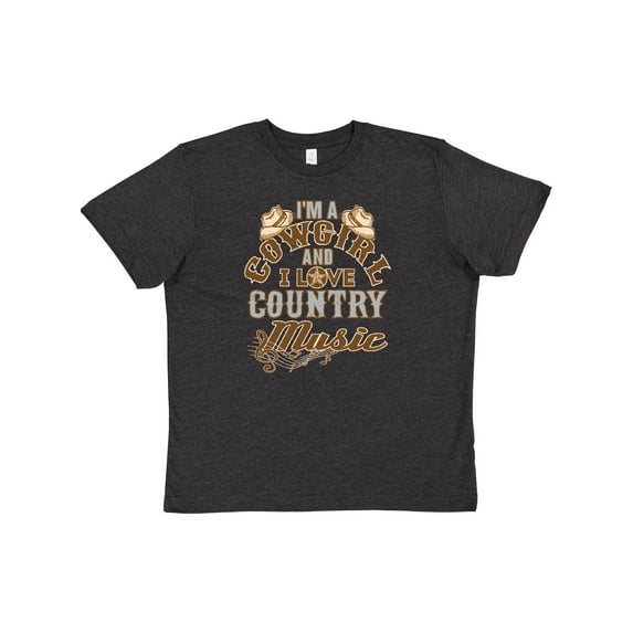 Inktastic Cowgirl Country Music Lover Youth T-Shirt