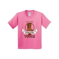 thumbnail image 1 of Inktastic Cowgirl Tough with Cowgirl Boots and Rose Youth T-Shirt, 1 of 5
