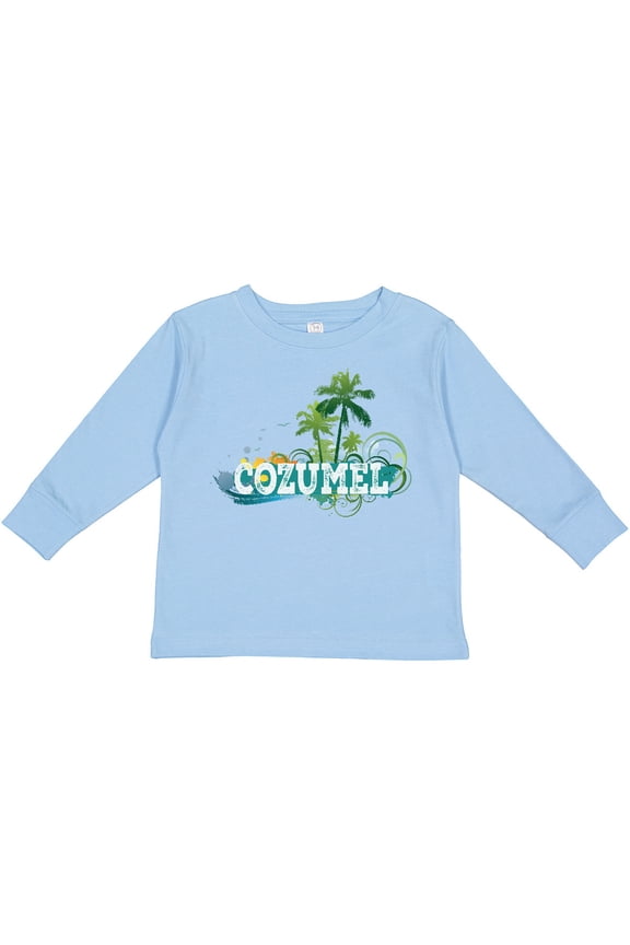 Cozumel Mexico Vacation Cruise Boys or Girls Long Sleeve Toddler T-Shirt