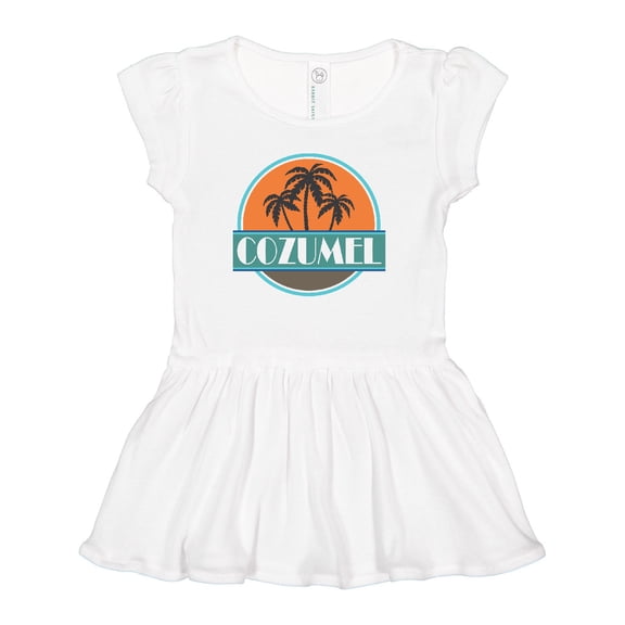 Inktastic Cozumel Mexico Vacation Cruise Girls Baby Dress