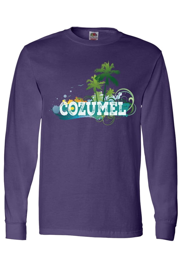 Cozumel Mexico Vacation Cruise Long Sleeve T-Shirt