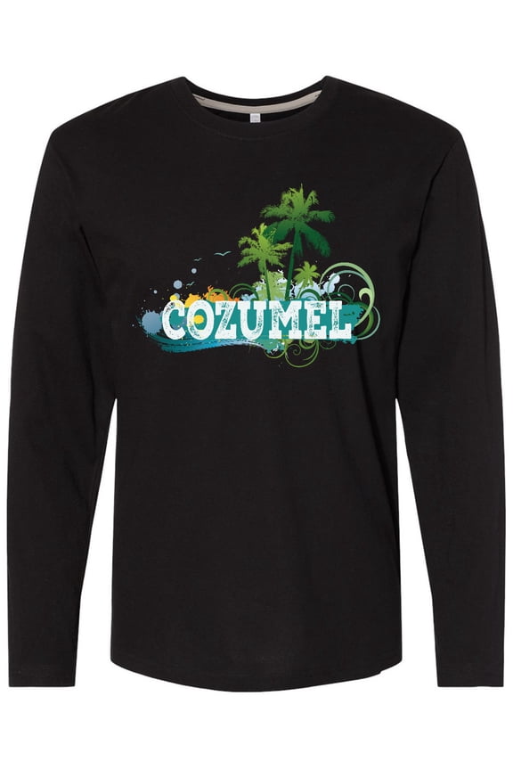 Cozumel Mexico Vacation Cruise Long Sleeve T-Shirt