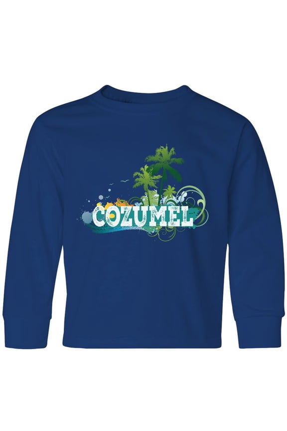 Cozumel Mexico Vacation Cruise Long Sleeve Youth T-Shirt