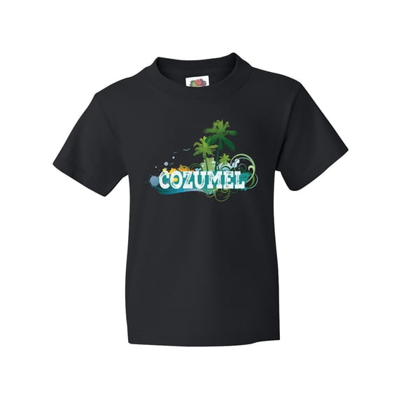 Inktastic Cozumel Mexico Vacation Cruise Youth T-Shirt