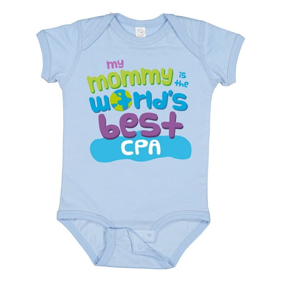 Inktastic Cpa Mom Quote Boys or Girls Baby Bodysuit
