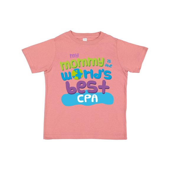 Inktastic Cpa Mom Quote Boys or Girls Toddler T-Shirt