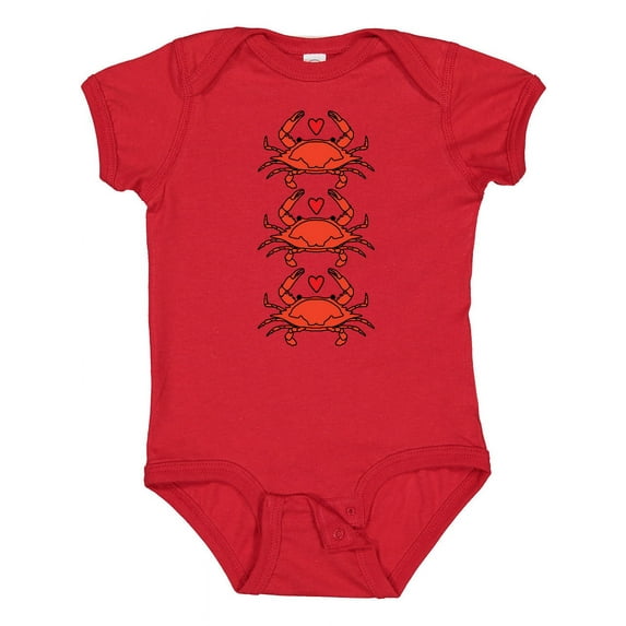 Inktastic Crab Lover Boys or Girls Baby Bodysuit
