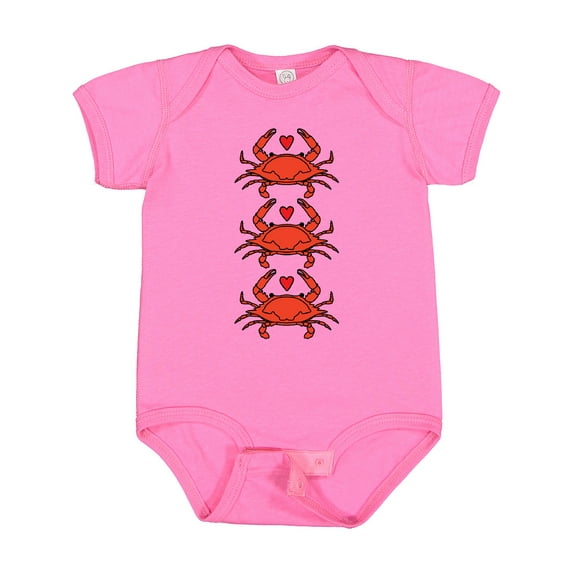 Inktastic Crab Lover Boys or Girls Baby Bodysuit