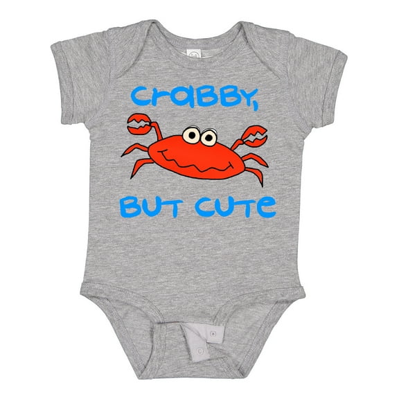 Inktastic Crabby but Cute Boys or Girls Baby Bodysuit