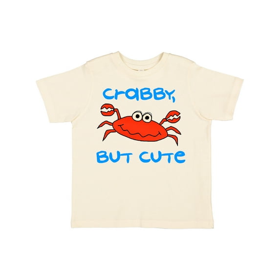 Inktastic Crabby but Cute Boys or Girls Toddler T-Shirt