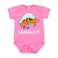 thumbnail image 1 of Inktastic Crabulous Cute Hermit Crab with Purple Nail Polish Boys or Girls Baby Bodysuit, 1 of 5