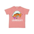 thumbnail image 1 of Inktastic Crabulous Cute Hermit Crab with Purple Nail Polish Boys or Girls Toddler T-Shirt, 1 of 5
