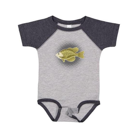 Inktastic Crappie Fish Boys or Girls Baby Bodysuit