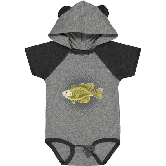 Inktastic Crappie Fish Boys or Girls Baby Bodysuit