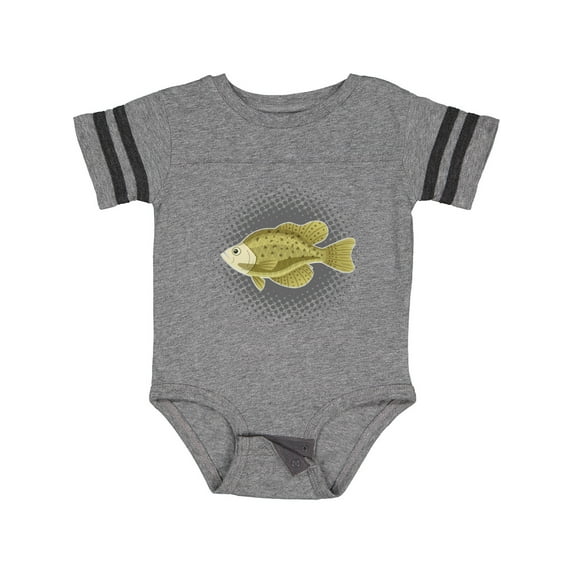 Inktastic Crappie Fish Boys or Girls Baby Bodysuit