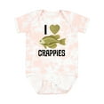 thumbnail image 1 of Inktastic Crappie Fishing I Love Crappies Boys or Girls Baby Bodysuit, 1 of 5