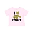 thumbnail image 1 of Inktastic Crappie Fishing I Love Crappies Boys or Girls Toddler T-Shirt, 1 of 5