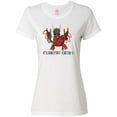 thumbnail image 1 of Inktastic Crawfish Crew Mardi Gras Crayfish with Beads Women's T-Shirt, 1 of 5