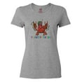 thumbnail image 1 of Inktastic Crawfish Crew Mardi Gras Crayfish with Beads Women's T-Shirt, 1 of 5