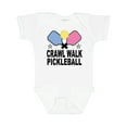 thumbnail image 1 of Inktastic Crawl Walk Pickleball Boys or Girls Baby Bodysuit, 1 of 5