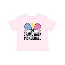 Inktastic Crawl Walk Pickleball Boys or Girls Baby T-Shirt