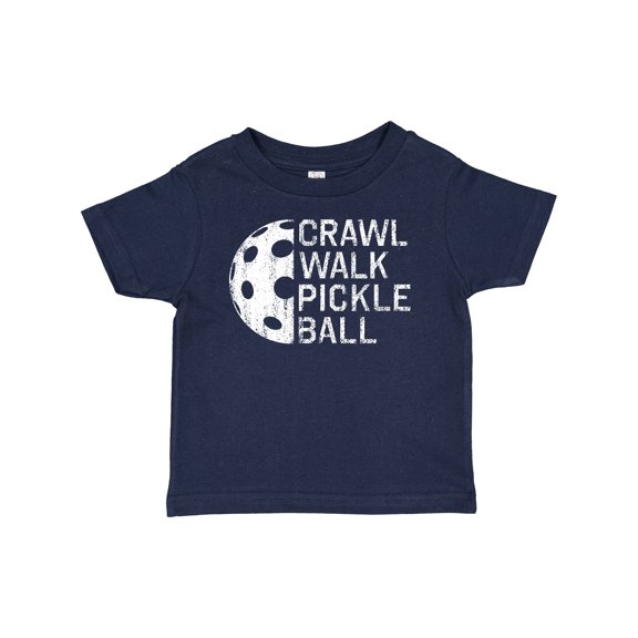 Inktastic Crawl Walk Pickleball Boys or Girls Baby T-Shirt