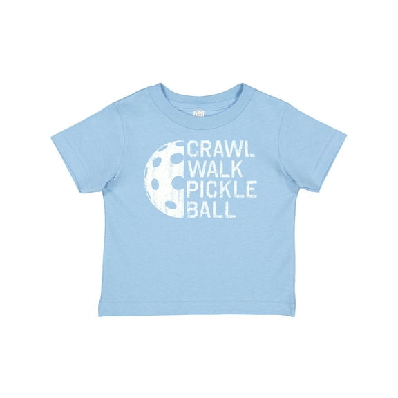 Inktastic Crawl Walk Pickleball Boys or Girls Baby T-Shirt