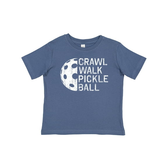 Inktastic Crawl Walk Pickleball Boys or Girls Baby T-Shirt