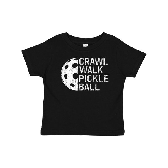 Inktastic Crawl Walk Pickleball Boys or Girls Baby T-Shirt